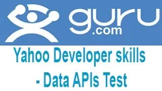 Guru Yahoo Developer skills-Data APIs Exam Answers