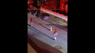 CrazyFilterLady-Presents: Truck Driver Causes Havoc on Bushnell Street, Hartford.