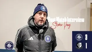 Greenwich Borough 3 - 1 Hackney Women's | Stephen Young Post Match Interview