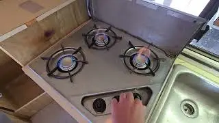 1989 Chevrolet Astro Camper Water, Stove,  & Microwave