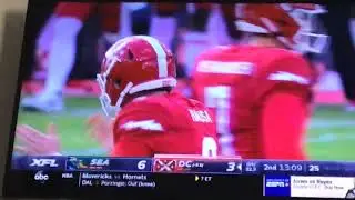 XFL Week 1: Seattle Dragons @ Dc Defenders (35 Yard Field Goal Attempt)