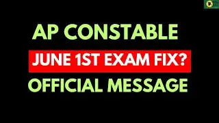Ap constable MAINS EXAM FIX ON JUNE 1ST #apconstable #appolice #whizclub