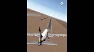 Believer - Female version 🔥 | Extreme landing Gamplay | Landing Airplane in Rudder damage 💥✈️💯🔥👌