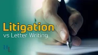 Litigator vs. Letter Writer | Michael Hackard