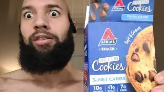 Trying Atkins Chocolate Chip Cookies For The First Time
