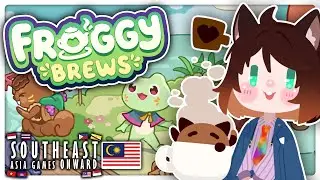 【SEAGO 2025】Brewin' cozy drinks as a lil' froggy! | Froggy Brews【Jason Free】