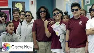 Writing Program for Children at Vaughn Next Century Middle School | Create Now