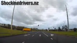 Courierpost Truck Runs Red Light