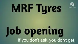 MRF TYRES Jobs#Permanent jobs#Maintanance jobs#Tamilan Careers