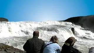 Island - Wasserf&auml;lle / Der Goldene Wasserfall
