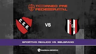 TORNEO PRE FEDERAL 2025 - [FECHA 3] - SPORTIVO REALICO VS BELGRANO DE SANTA ROSA