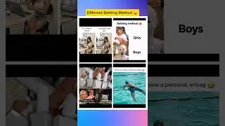 Different Bathing Method 😜😁#memes #shorts #viral
