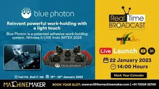 Reinvent powerful work-holding with a light touch, Live at IMTEX 2023