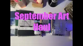 📖🖊️🖌️ September 2022 Art Supply Haul| Sketchbooks, gouache storage, paintbrushes, & pens.