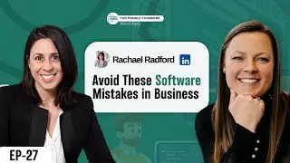 What Every Founder Should Know Before Investing in Software | Rachael Radford | Sarah Bundy | FFF-27