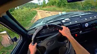2009 Lada Niva POV IN WOODS
