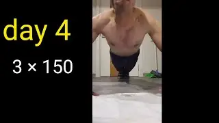1 Month Puss-ups Transformation Challenge (day 4)