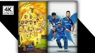 9 April 2021 IPL  Mi V/S CSK Full Screen 4K HD  WhatsApp Status
