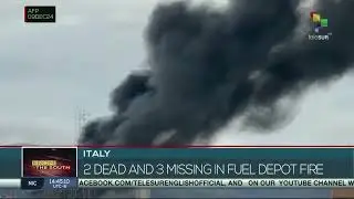 An explosion at a fuel depot in Italy caused the death of two people