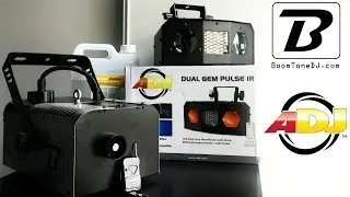 Test | Boomtone DJ Fog-1000 & ADJ Gem Pulse IR