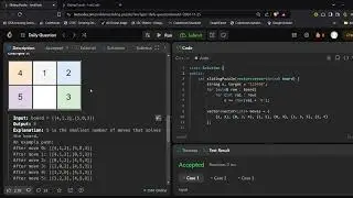 773. Sliding Puzzle | Editorial | Leetcode #dailychallenge #coding #leetcode #graph