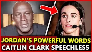 Breaking live :  Michael Jordan&rsquo;s Powerful Message to Caitlin Clark-Caitlin Clark SPEECHLESS.