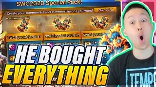 He Bought ALL SWC Scroll Packs?! - PERFECT Rune Made?!