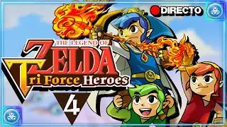 TloZ: TRIFORCE HEROES (con @PersanDUB y @BinaryPie ) | 🔴DIRECTO #4