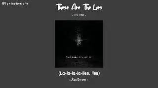 [THAISUB] The Cab - These Are The Lies // แปลไทย
