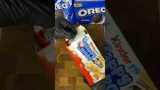 Kinder Happy Hippo & Oreo + Banana Lava Cake