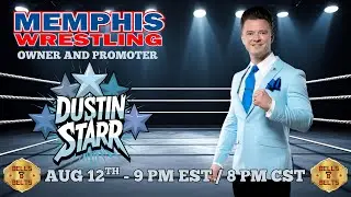EXCLUSIVE Interview with wrestler, referee, announcer, and promoter Dustin Starr #Memphis #Wrestling