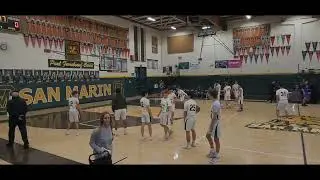 Tamalpais High at San Marin High (JV) 1-20-26 🏀