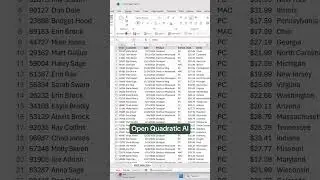 How to create a sales report in seconds using AI. 🤯 Try Quadratic AI for free using link in bio.