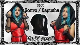 Gorro / Capucha al estilo Medieval - DIY - Lady Blue 🖤