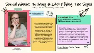 C&oacute;ra-Laine Moynihan: Sexual Abuse (Noticing and Identifying The Signs)