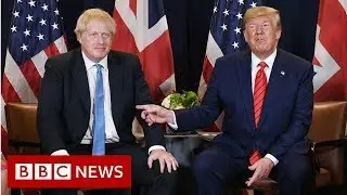 Boris Johnson or Donald Trump: Who's got it worse? - BBC News