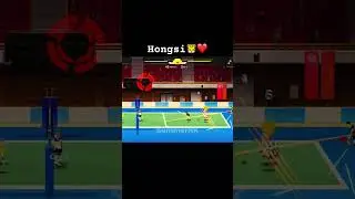 ⚡ HONGSHI UNLEASHES! Epic Wing Spiker Skills in THE SPIKE CROSS 🏐🔥#thespikevolleyballgame