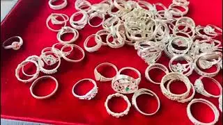# silver ring design for girls|| new jewellery|| rings design 