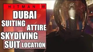 Hitman 3 - Suiting Attire - Skydiving Suit Location - Dubai Feats Challenge