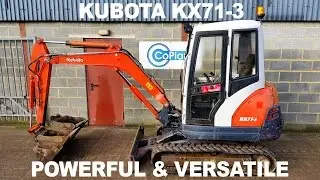Kubota KX71-3 2.8 Ton Excavator Mini Digger Used Plant Machinery Kent