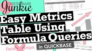 Easy Metrics Table Using Formula Queries in Quickbase