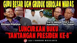 GURU BESAR UGM GRUDUK OBROLAN WARAS LUNCURKAN BUKU 
