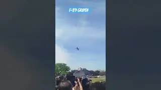 Ca&ccedil;a F-39 GRIPEN   | Domingo A&eacute;reo | Campo de Marte 2025.