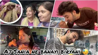 Aj Sania banayi biryani 😋