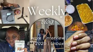 Living in Enugu | Job interview + ETF2025 + Tech hangout + unboxing