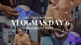 I RESIZED MY OWN ENGAGEMENT RING!
