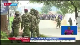 Afisa wa polisi aliyewaua wenzake katika kituo cha polisi cha Kapenguria amefikishwa mahakamani