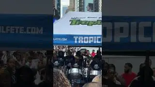 Steel Drum Performance at the Caribbean Carnival in Times Square #culture #music #newyork