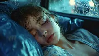 Falling Asleep to Rain Sounds Inside the Car | 8 Hours of Peaceful Night Drive ASMR