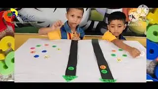 CLASS - L. K. G AIR , MATHS ACTIVITY - COUNTING 61 to 80.